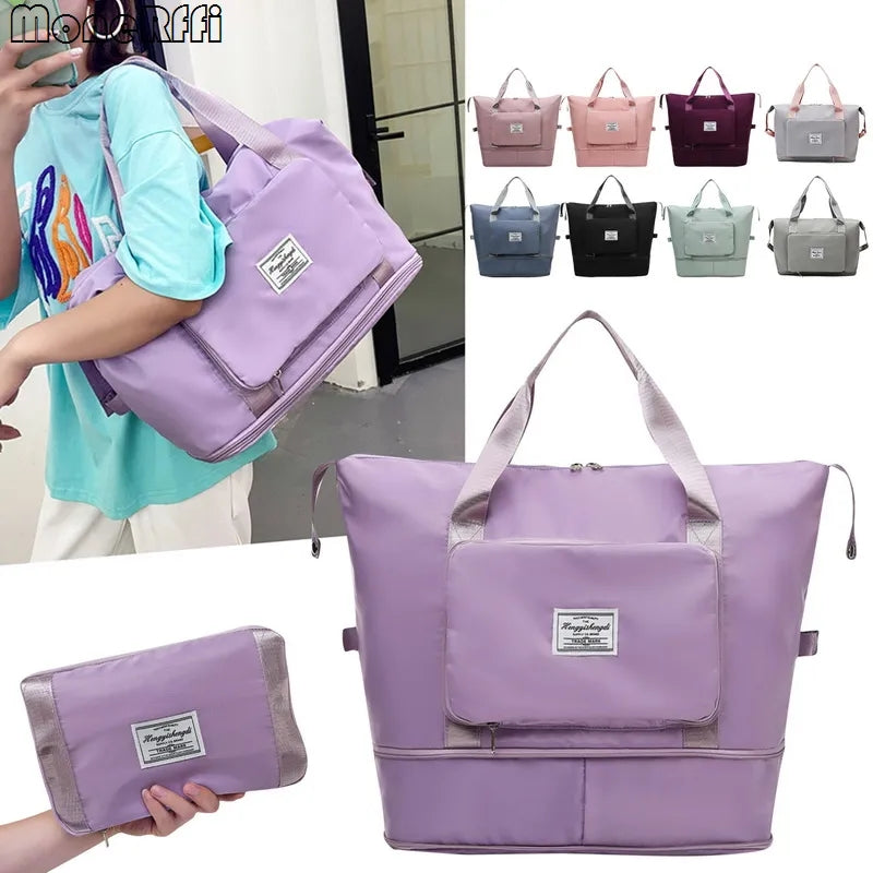 2023 Women Large Capacity Folding Travel Bag Waterproof Price in Pakistan