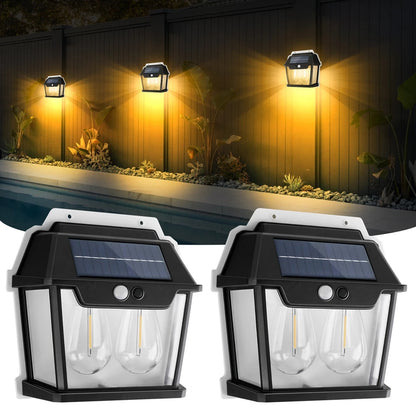 3Led Solar induction Wall lamp