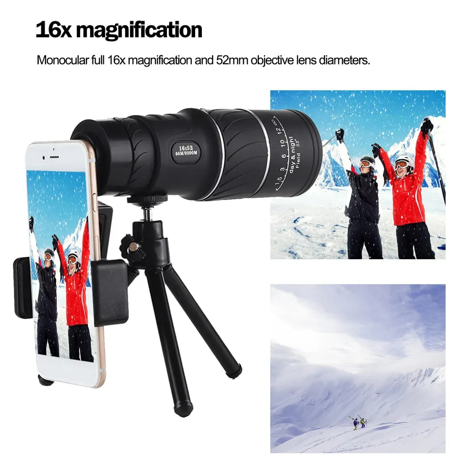 Monocular High-quality Professional Telescope Waterproof Telescope 40x60 Nitrogen-filled Waterproof High-power Telescope