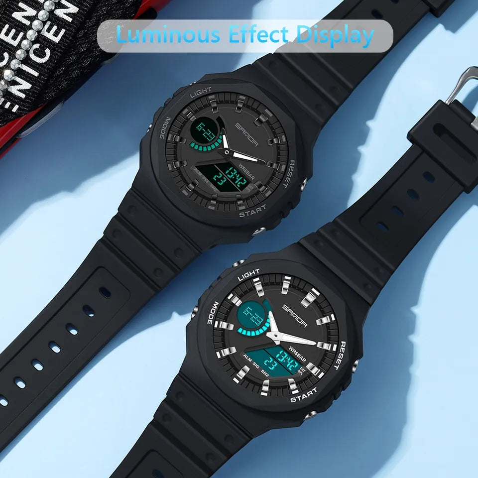 Sanda New Casual Men's Watches Stylish 50m waterproof