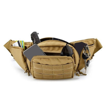 Multifunctional Nylon Tactical Waist Pack with Buckle