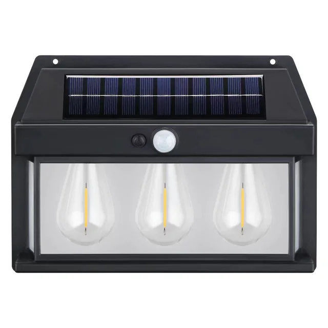 3Led Solar induction Wall lamp