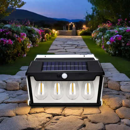 3Led Solar induction Wall lamp