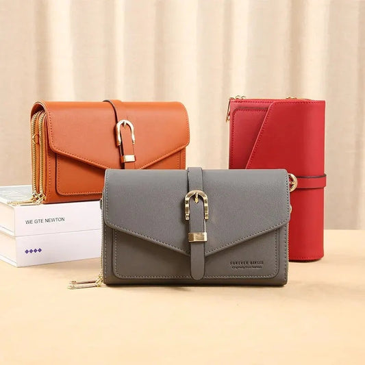 Women's Fashion Shoulder Bag Oxford Metail Handbag for female Messenger Cross Body Bag Purse Multifunction Multi-layer Handbag