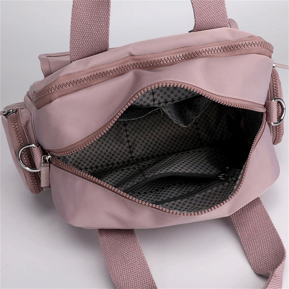 Waterproof Nylon New Shoulder Fashion Handbags for Women 2024