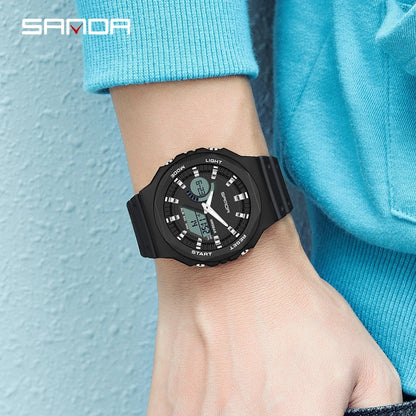 Sanda New Casual Men's Watches Stylish 50m waterproof