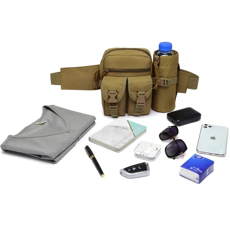 Tactical Waist Bag | Water Bottle Backpack Price in Pakistan