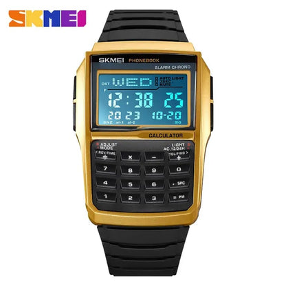 SKMEI 2255 Fashion Calculator LED Display Watch