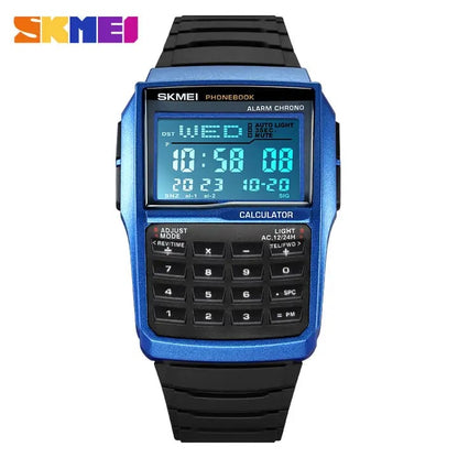 SKMEI 2255 Fashion Calculator LED Display Watch