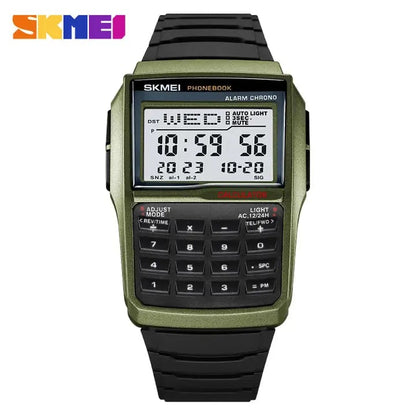 SKMEI 2255 Fashion Calculator LED Display Watch