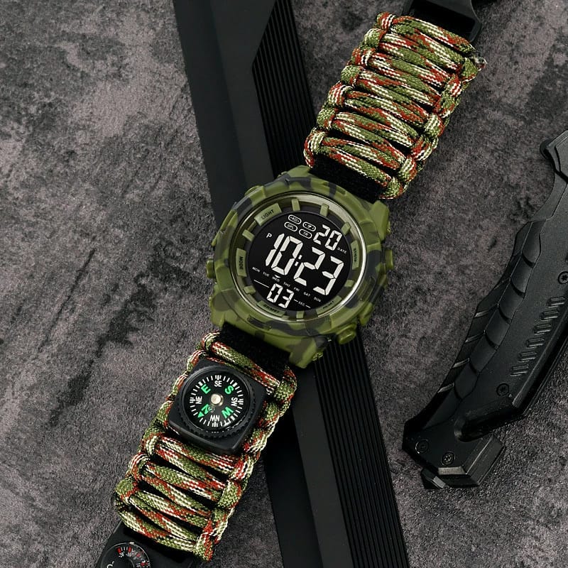 Skmei 1845 Sport Digital Watch Relojes New Paracord