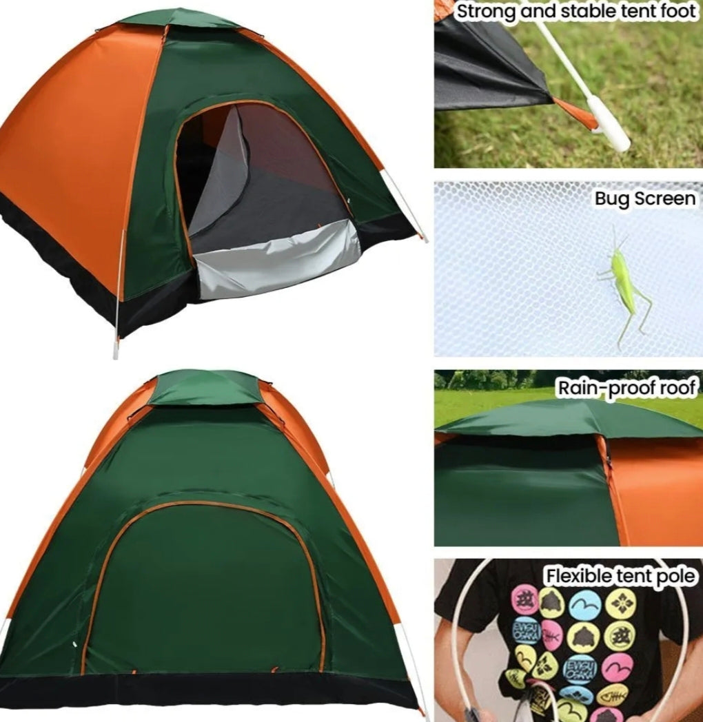 Manual Hiking Camping Water Resistant Tent