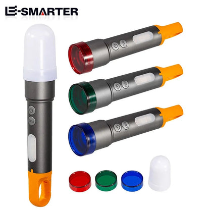 Lot import LED Multi Function Flash light Torch