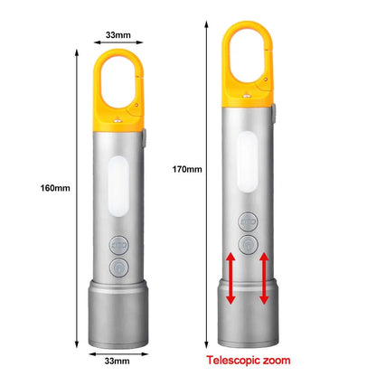 Lot import LED Multi Function Flash light Torch