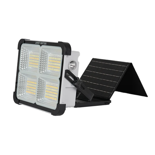 100Watt Solar 300Led Ip65 Waterproof Flood Light Rechargeable