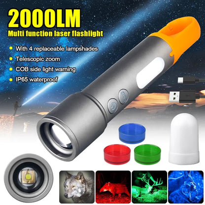 Lot import LED Multi Function Flash light Torch