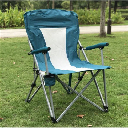 Portable Folding Chair with Cup Holder for Outdoor Camping