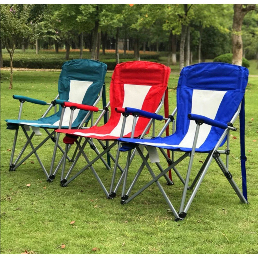 Portable Folding Chair with Cup Holder for Outdoor Camping